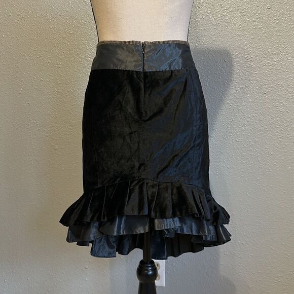 Roberta Scarpa made in Italy women’s ruffle skirt size 44 US 10 - Picture 6 of 11
